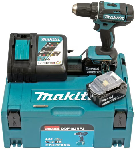 Makita DDF482RFJ Komplettset